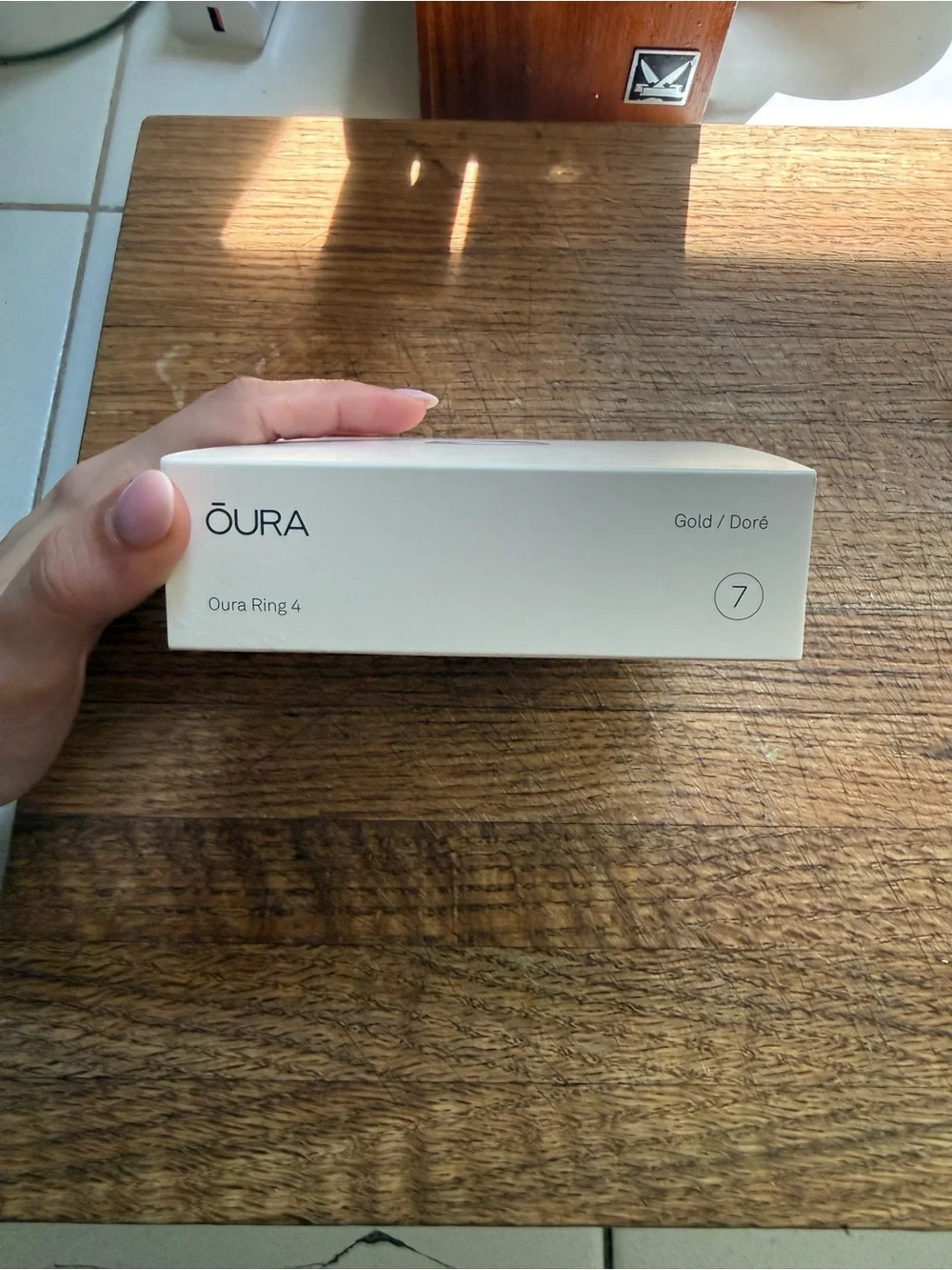 Unopened Oura Ring 4 - size 7